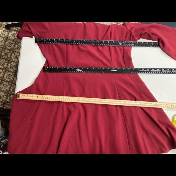 ZEAGOO Women’s Red ( Maroon) Dress, Size XXL New With Tags - Picture 6 of 12